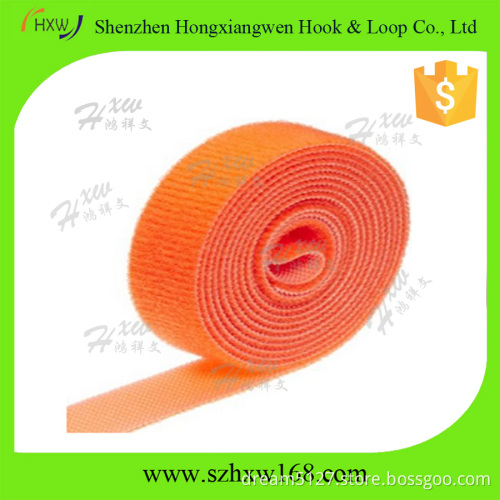ORANGE Top Quality Hook and Loop velcro Tape